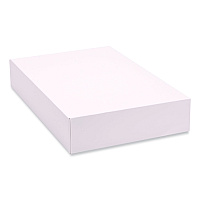 SCT Half Dozen Donut Boxes, 12 x 8 x 2.25, White, Paper, 200/Carton (1212)