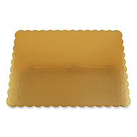 SCT Gold Cake Pads, 14 x 10, Gold, Paper, 50/Carton (1660)