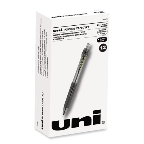 uni-ball 42070 Power Tank RT Retractable Ballpoint Pen