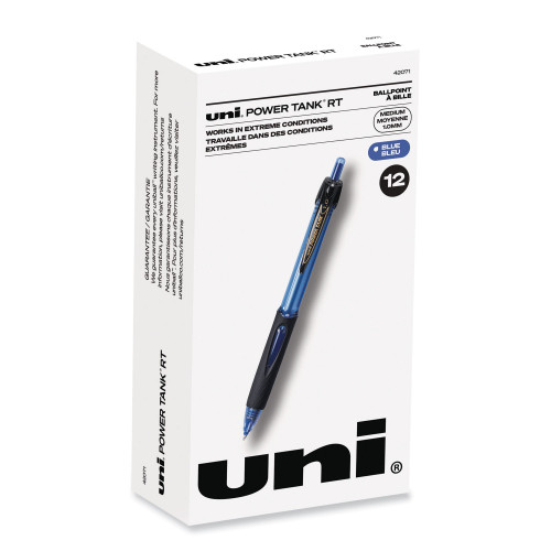 uni-ball 42071 Power Tank RT Retractable Ballpoint Pen