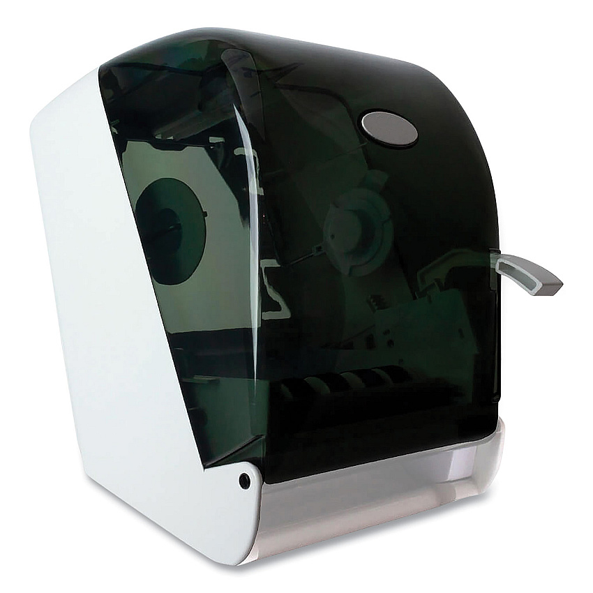 GEN&reg; Lever Action Roll Towel Dispenser, Transparent (GEN1605)