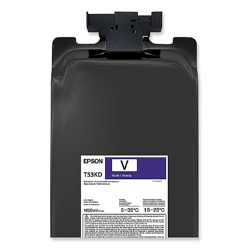 Epson T53KD20 (T53K) UltraChrome DS Ink, Violet, 2/Pack