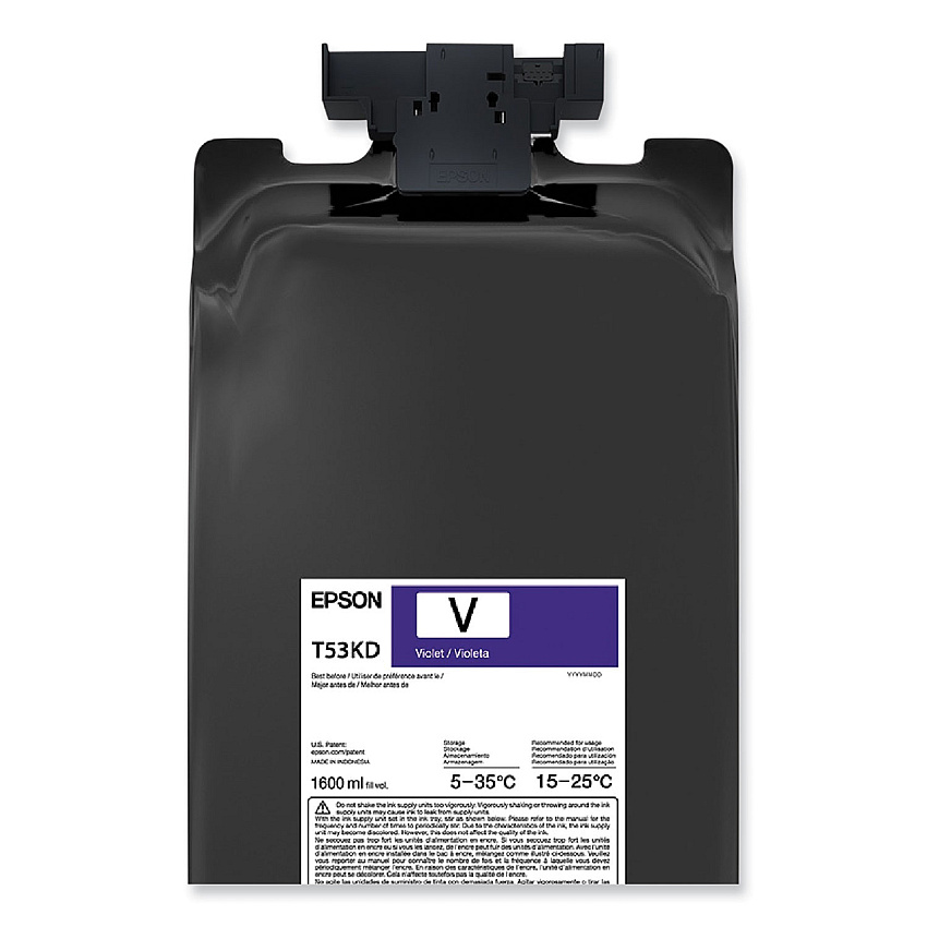 Epson T53KD20 (T53K) UltraChrome DS Ink, Violet, 2/Pack