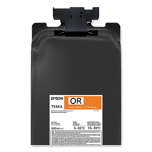 Epson T53KA20 (T53K) UltraChrome DS Ink, Orange, 2/Pack