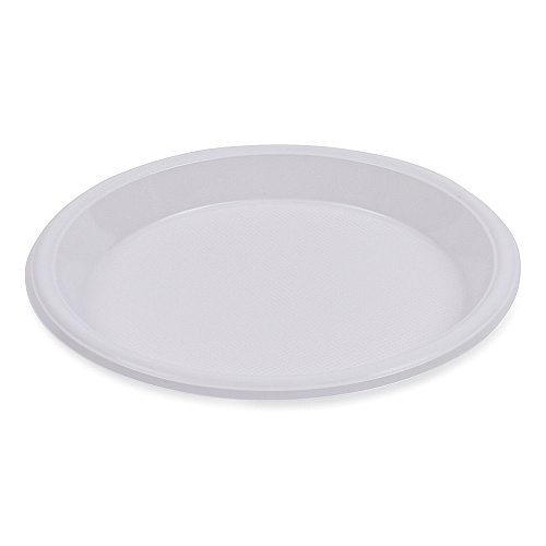Boardwalk&reg; Hi-Impact Plastic Dinnerware Plate 10" Dia, 500 Plates (BWKPLHIPS10WH)