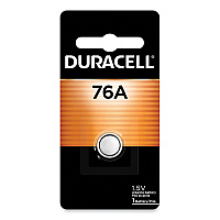 Duracell Specialty Alkaline Battery, 76/675, 1.5 V (PX76A675PK09)