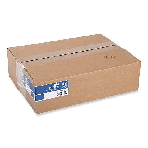 AmerCareRoyal Scalloped Edges Placemats, 9.5 x 13.5, Blue, 1,000/Carton (SPM914E)