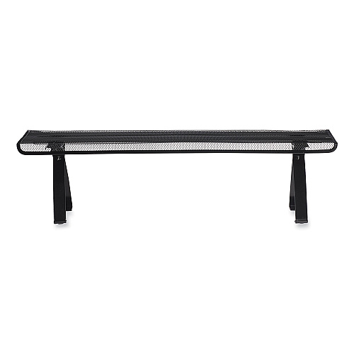 Universal Mesh Off-Desk Shelf, 26.13 x 7 x 7, Black (UNV20009)
