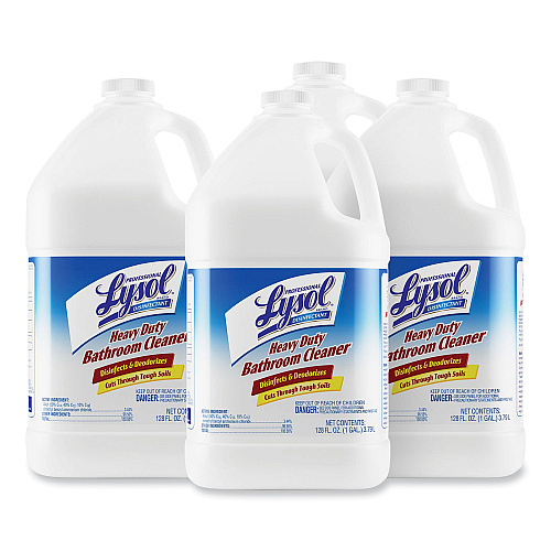 Lysol&reg; Heavy-Duty Bathroom Disinfectant, 4 Gallons (94201CT)