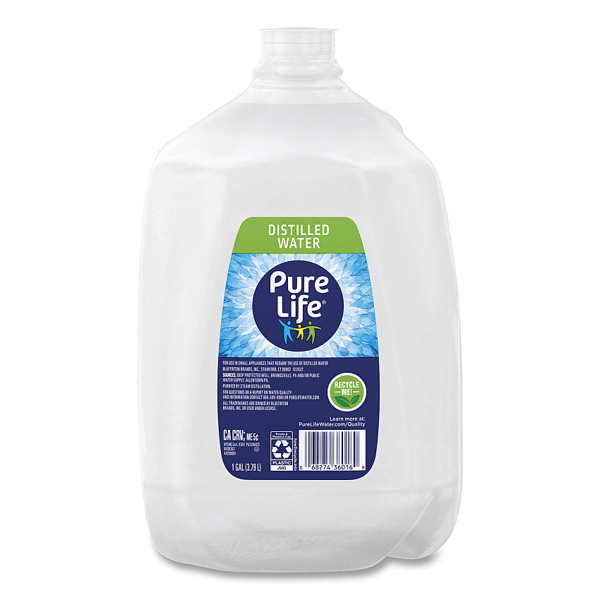 Nestle Waters Distilled Water, 1 gal Bottle, 6 Bottles/Carton, 35 Cartons/Pallet (12532472)