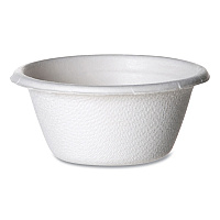 Eco-Products Molded Fiber Portion Cups, 2 oz, White, 2,500/Carton (EPSPC2)