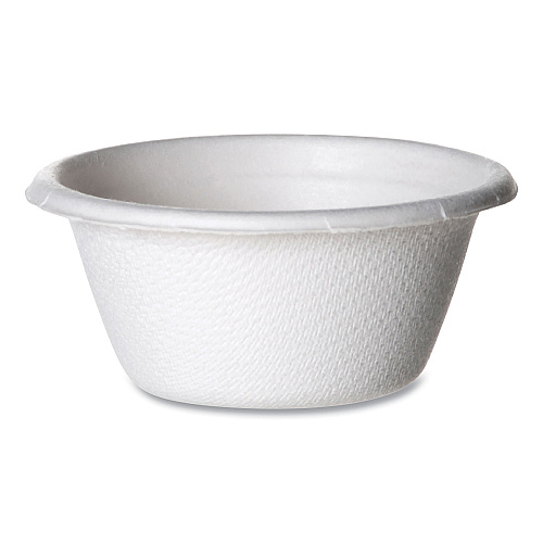 Eco-Products Molded Fiber Portion Cups, 2 oz, White, 2,500/Carton (EPSPC2)