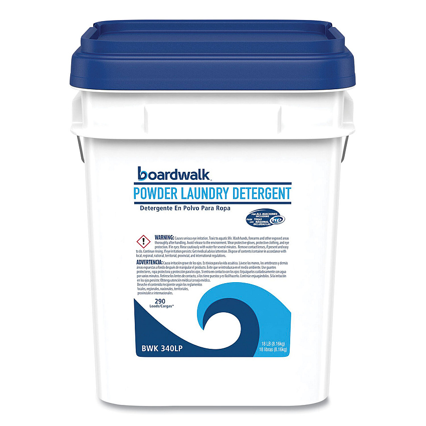 Boardwalk&reg; Powder Laundry Detergent, Crisp Clean, 18-lb. (BWK340LP)