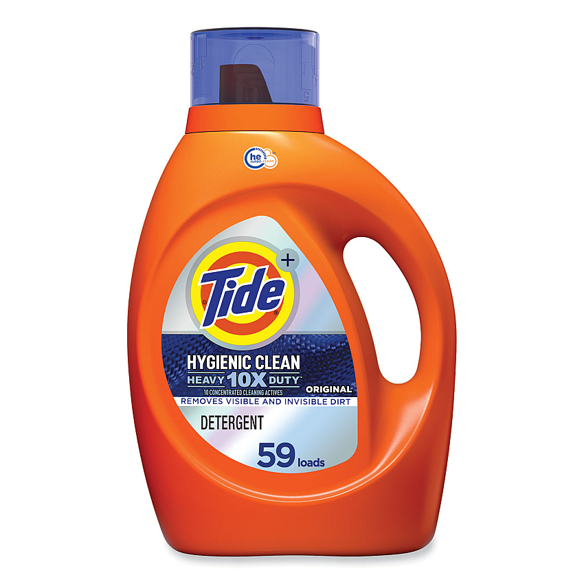 Tide&reg; Hygienic Heavy Duty Liquid Laundry Detergent, 92 oz. Bottle (00166)