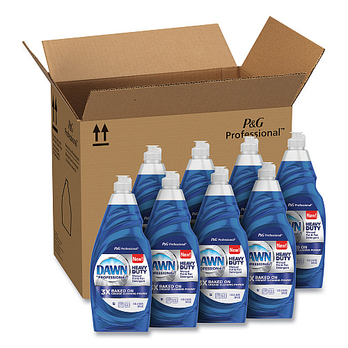 Dawn&reg; Pro HD Manual Dish Soap, Original Scent, 38 oz., 8 Bottles (08836)