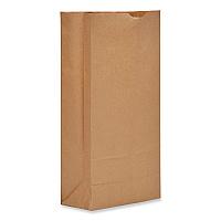 General Grocery Paper Bags, Heavy-Duty, #25 Size, 8.25" x 5.94" x 16.13", Natural, 500/Bundle (GH25)