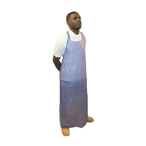 Die Cut Vinyl Apron 6 Mil 35x55 Blue, Case Of 72 (ME6B-55)