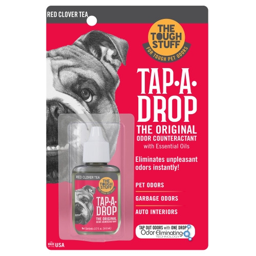 Tough Stuff Tap-a-drop Rack Card, Red Clover Tea, 1/2 Oz - Case Of 12 (404PET-CS)