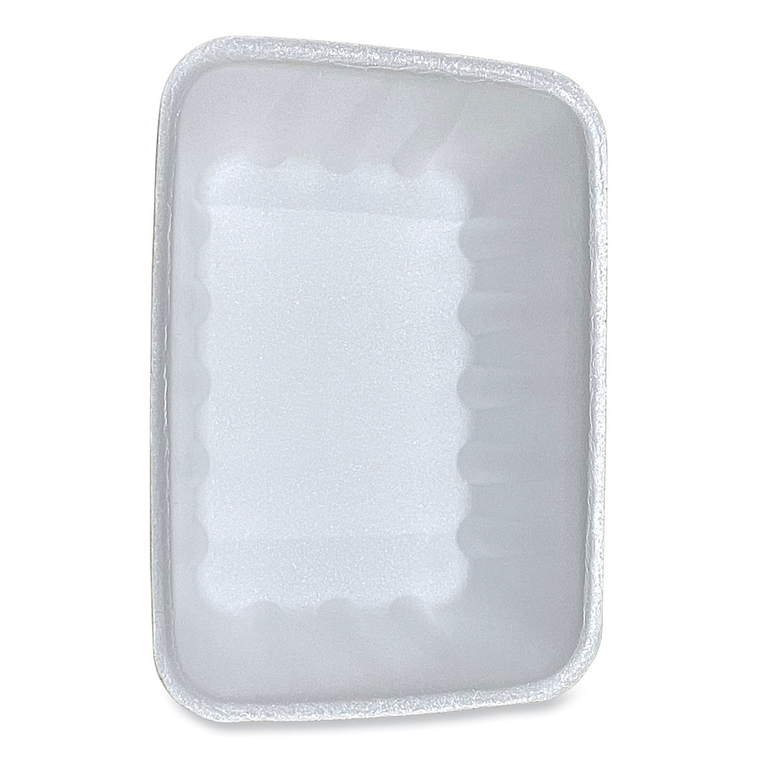 GEN Meat Trays, #42K, 8.75 x 6.32 x 2.25, White, 252/Carton (GEN42WH)