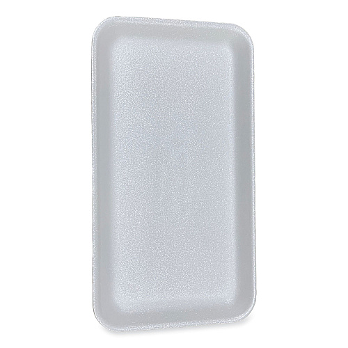 GEN Meat Trays, #1525, 14.5 x 8 x 0.75, White, 250/Carton (GEN1525WH)