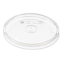 Polypropylene Vented Food Container Lids, For 6 Oz To 8 Oz Food Containers, Clear, Plastic, 1,000/carton