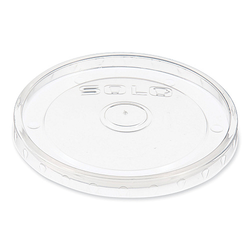 Polypropylene Vented Food Container Lids, For 6 Oz To 8 Oz Food Containers, Clear, Plastic, 1,000/carton