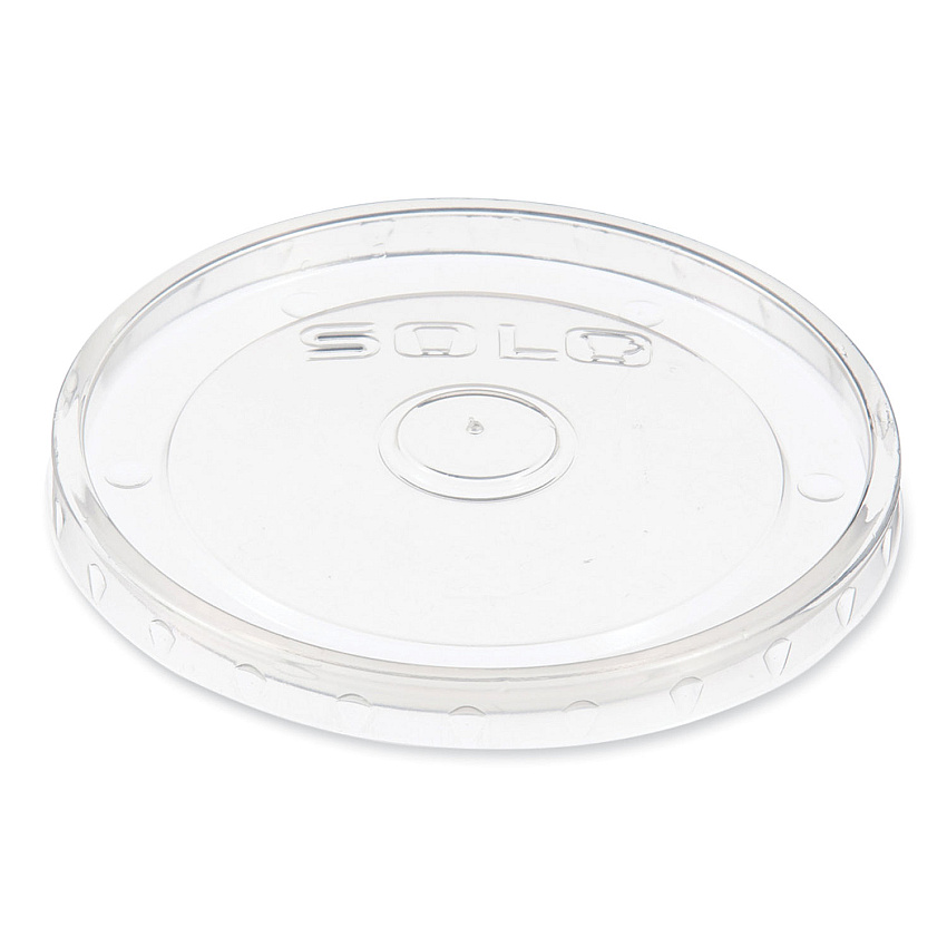 Polypropylene Vented Food Container Lids, For 6 Oz To 8 Oz Food Containers, Clear, Plastic, 1,000/carton