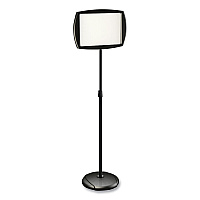 MasterVision Floor Stand Sign Holder, Rectangle, 15 x 11, 66