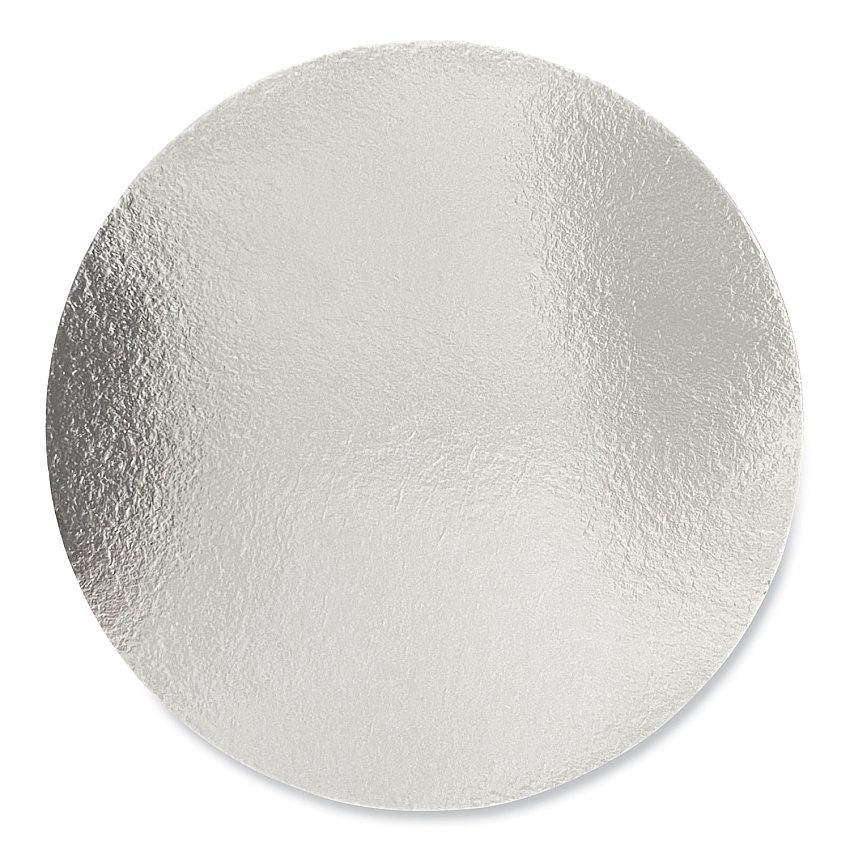 Boardwalk&reg; Round Aluminum To-Go Container Lids, Flat Lid, 9", Silver, Paper, 500/Carton (BWKROUND9FLID)