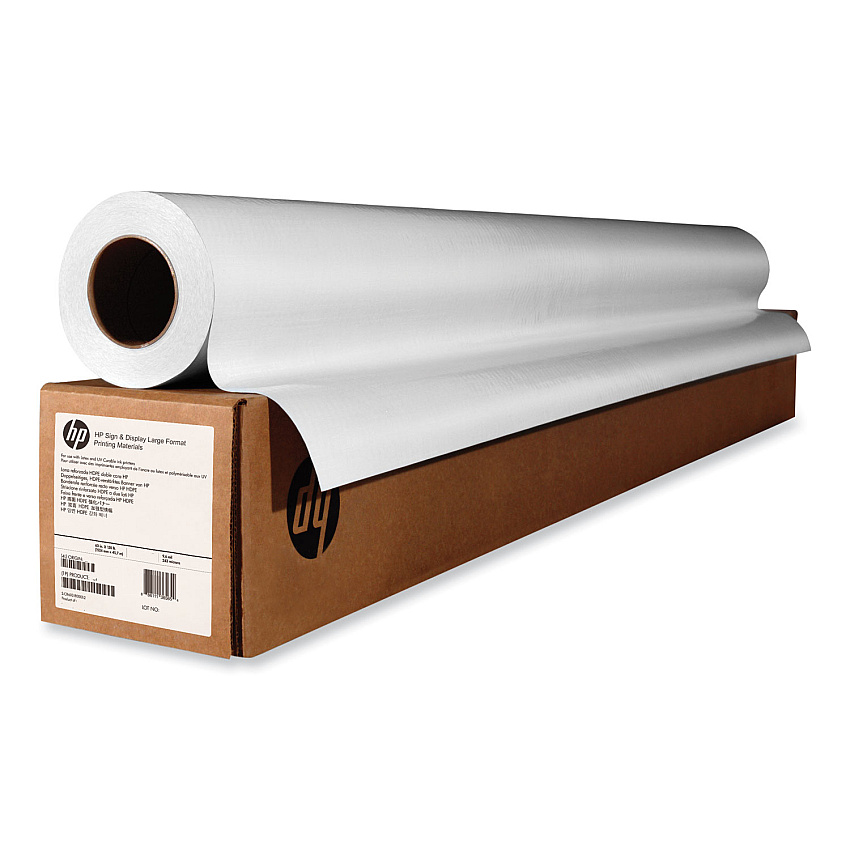 HP Removable Adhesive Fabric Rolls, 12 mil, 42" x 100 ft, Matte, White (8SU06A)