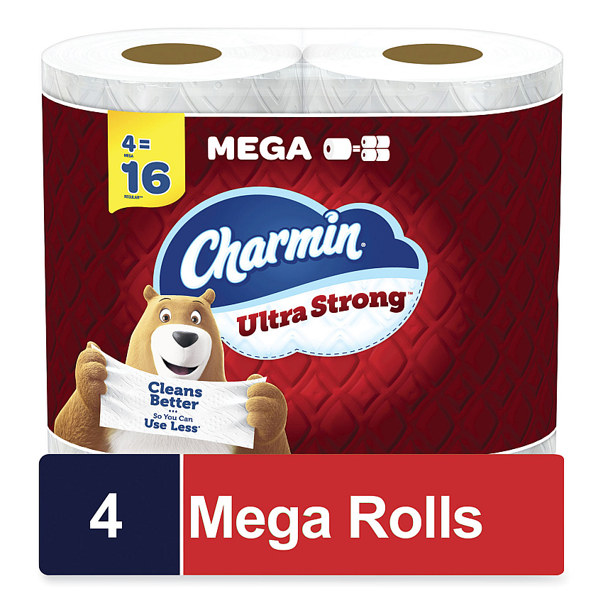 Charmin&reg; Ultra Strong Standard Toilet Paper, 2-Ply, 242 Sheets, 32 Rolls (08816)