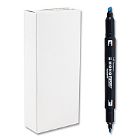 Tombow Highlighters, Skyblue Ink, Bullet/Chisel Tip, Skyblue Barrel, 10/Box (56413)