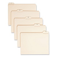 Smead Indexed File Folder Sets, 1/5-Cut Prelabeled Tabs: 1 to 31, Letter Size, 0.75" Expansion, Manila, 31/Set (11769)