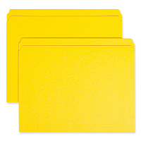 Smead Reinforced Top Tab Colored File Folders, Straight Tabs, Letter Size, 0.75