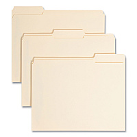 Smead Manila Fastener Folders with SafeSHIELD Coated Fasteners, 0.75" Expansion, 2 Fasteners, Letter Size, Manila Exterior, 50/Box (14555)