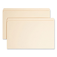 Smead Top Tab Fastener Folders, Straight Tabs, 0.75