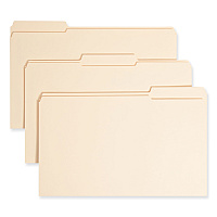 Smead Top Tab Fastener Folders, 1/3-Cut Tabs: Assorted, 0.75