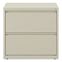 Alera Lateral File, 2 Legal/Letter-Size File Drawers, Putty, 30