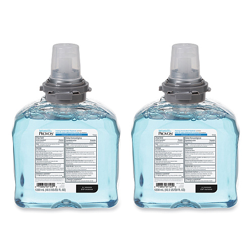 PROVON Foaming Antimicrobial Handwash with PCMX Refill, For TFX Dispenser, Floral Scent, 1,200 mL, 2/Carton (534402CT)