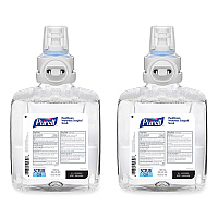 PURELL Waterless Surgical Scrub Gel Hand Sanitizer, 1,200 mL Refill Bottle, Fragrance-Free, For CS-8 Dispenser, 2/Carton (786902CT)