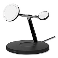 Belkin BOOST CHARGE Pro 3-in-1 Wireless Charger, 15 W, Black (WIZ017TTBK)