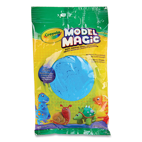 Crayola Model Magic Modeling Compound, 4 oz Packet, Blue (574442)