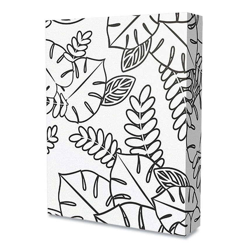 Lettermark 30% Recycled Colored Paper, 20 lb Bond Weight, 8.5 x 11, Canary, 500/Ream (94290)