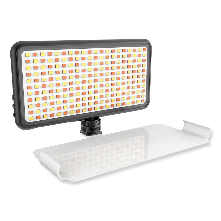 DigiPower Pro Event Video Light with Diffuser, Black (L180)