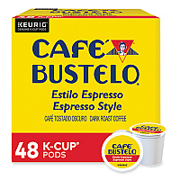 Cafe Bustelo Espresso Style K-Cups, 48/Box (5000346117)