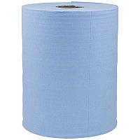 Prematex Wipers, Sontara, Blue, Gray Or Teal, 11.5"x13", Heavy Duty, Creped, Roll, 550/rl - Case Of 2 Rolls (300705-SM-2)