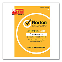 Norton AntiVirus Basic Software, For 1 User (21366381)