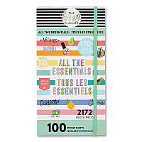 The Happy Planner All the Essentials Mega Value Pack Stickers, Productivity Theme, 2,172 Stickers (SP1H100005)
