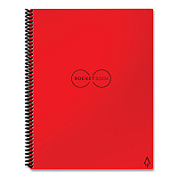 Rocketbook Core Smart Notebook, Dotted Rule, Red Cover, (16) 11 x 8.5 Sheets (EVRLKCBG)