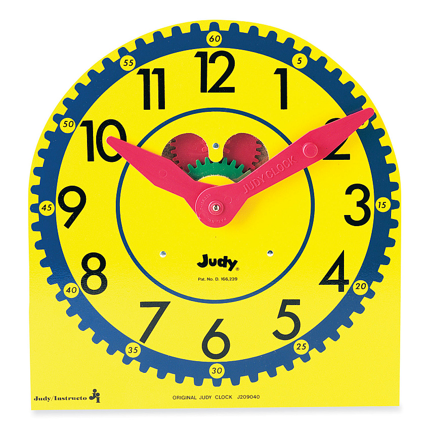 Carson-Dellosa Large Judy Clock, Grades K to 4 (0768223199)